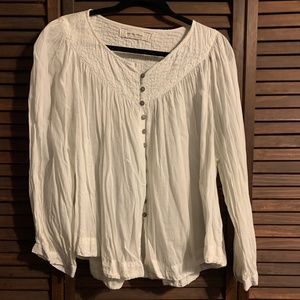 Floaty cotton top